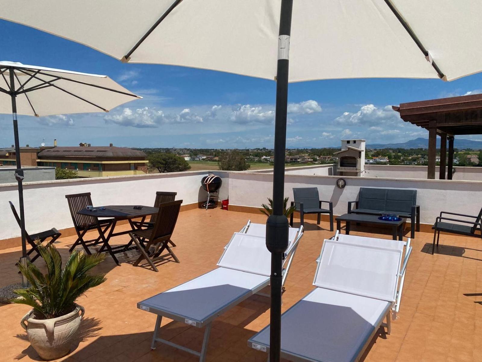 Appartamento Vista Mare A Marina Di Ardea L'Americano Екстериор снимка